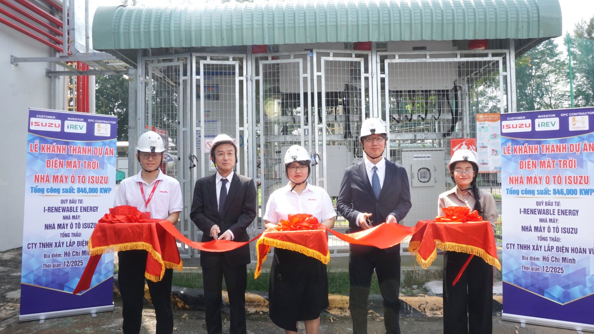 Khánh thành hệ thống điện mặt trời áp mái tại Nhà Máy Ô Tô Isuzu Việt Nam – Tháng 12/2025